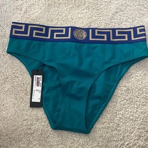 GRECA BORDER HIGH WAIST BRIEFS Size 4